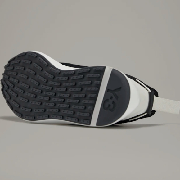 Adidas Y-3 Shiku Run US 9 Black Core White Orbit Grey Yohji Yamamoto Qasa 350 JP - Picture 6 of 9
